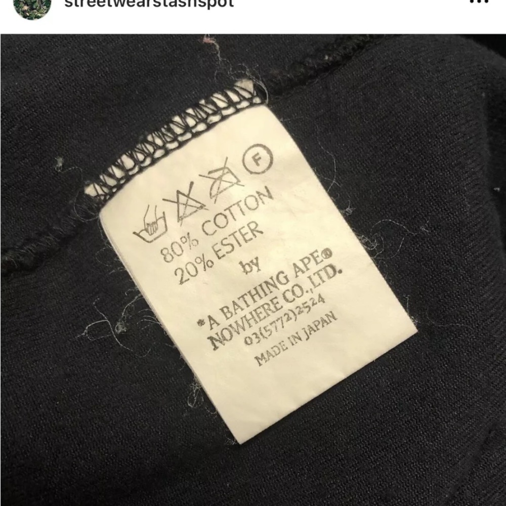 Rare bape zip up